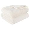 Superior Quilted Diamond Throw Blanket, Soft Plush Fleece Blanket for Couch, Bed & Living Room, Cozy, Lightweight All Season Alaska Blanket, Full/Queen, Gold(Ivory)