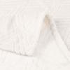 Superior Quilted Diamond Throw Blanket, Soft Plush Fleece Blanket for Couch, Bed & Living Room, Cozy, Lightweight All Season Alaska Blanket, Full/Queen, Gold(Ivory)