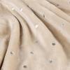 Superior Quilted Diamond Throw Blanket, Soft Plush Fleece Blanket for Couch, Bed & Living Room, Cozy, Lightweight All Season Alaska Blanket, Full/Queen, Gold(Linen)