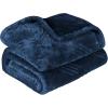 Superior Quilted Diamond Throw Blanket, Soft Plush Fleece Blanket for Couch, Bed & Living Room, Cozy, Lightweight All Season Alaska Blanket, Full/Queen, Gold(Navy Blue)