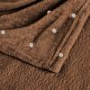 Superior Quilted Diamond Throw Blanket, Soft Plush Fleece Blanket for Couch, Bed & Living Room, Cozy, Lightweight All Season Alaska Blanket, Full/Queen, Gold(Sepia)