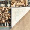 Superior Gillieston Traditional Medallion Indoor Area Rug for Living Room, Bedroom, Office, Kitchen, Dining, Washable Rugs, Foam Backing, Aviva Collection, 2′ 7″ x 8′, Green-Blue(8′ x 10′)