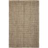 Superior Indoor Braided Jute Small Area Rug, Modern Aesthetic Home Decor for Entryway, Living Room, Dining, Bedroom, Office, Nursery, Kitchen, Soft Reversible Rugs, Kula Collection, Charcoal, 5’x8′(Charcoal – Z)