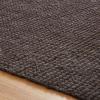 Superior Indoor Braided Jute Small Area Rug, Modern Aesthetic Home Decor for Entryway, Living Room, Dining, Bedroom, Office, Nursery, Kitchen, Soft Reversible Rugs, Kula Collection, Charcoal, 5’x8′(Chocolate – Z)