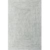 Superior Indoor/Outdoor Area Rug, Dual-Tone Reversible Braided Floor Decor for Patio, Front Porch, Entryway, Living Room, Office, Nursery, Artistic Home, 6′ x 9′, Fog Green-White(Fog Green-white)