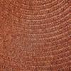 Superior Jute Oval Indoor Area Rug, Fog Green(Brick)