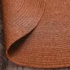Superior Jute Oval Indoor Area Rug, Fog Green(Brick)