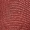 Superior Jute Oval Indoor Area Rug, Fog Green(Burgundy)