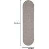 Superior Jute Oval Indoor Area Rug, Fog Green(Canvas)