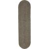 Superior Jute Oval Indoor Area Rug, Fog Green(Charcoal)