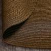 Superior Jute Oval Indoor Area Rug, Fog Green(Cocoa)