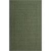 Superior Jute Oval Indoor Area Rug, Fog Green(Green)