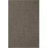 Superior Jute Oval Indoor Area Rug, Fog Green(Latte)