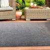Superior Jute Oval Indoor Area Rug, Fog Green(Slate)