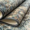 Superior Salford 3 Piece Indoor Area Rug Set, Jute Backing, Abstract Medallion Decor, Hallway, Office, Kitchen, Bedroom, Living Room Floors, Plush Rugs, 2′ 7″ x 8′, 4′ x 6′, 8′ x 10′, Blue/Beige(Blue-beige)