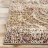 Superior Salford 3 Piece Indoor Area Rug Set, Jute Backing, Abstract Medallion Decor, Hallway, Office, Kitchen, Bedroom, Living Room Floors, Plush Rugs, 2′ 7″ x 8′, 4′ x 6′, 8′ x 10′, Blue/Beige(Maroon – Z)