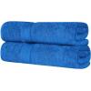 Superior 700 GSM Long Staple 100% Combed Cotton, Durable, Plush and Absorbent 6-Piece Single Ply Towel Set – Rivulet(Allure)