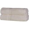 Superior 700 GSM Long Staple 100% Combed Cotton, Durable, Plush and Absorbent 6-Piece Single Ply Towel Set – Rivulet(Ivory)