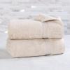 Superior Egyptian Cotton 4-Piece Bath Towel Set for Shower, Bath, Spa, Resort, Hotel, Soft Body Towels, Airbnb Essentials, Apartment, Dorm, Quick Dry, Absorbent, Bathroom Basics, Peach(Stone)