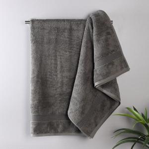 Superior Egyptian Cotton 4-Piece Bath Towel Set for Shower, Bath, Spa, Resort, Hotel, Soft Body Towels, Airbnb Essentials, Apartment, Dorm, Quick Dry, Absorbent, Bathroom Basics, Peach(Charcoal)