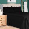 Superior 300 Thread Count Egyptian Cotton Sheet Set, Elastic Fitted Sheet, Flat Sheet, 1 Pillowcase, Twin, White(Grey)