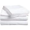 Superior Combed Cotton, 300 Thread Count; Deep-Fitting Pocket, Soft & Smooth 4-Piece King Sheet Set, Solid Pumpkin(White)