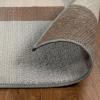 SUPERIOR Mid-Century Modern Geometric Design Area Rug, with Jute Backing, Perfect Hardwood, Tile, or Carpet Cover, Ideal for Bedroom, Kitchen, Living Room, Entryway, or Office, 8′ x 10′, Grey(Grey)