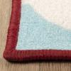 Superior Lil’ Flyer Non-Slip Area Rug, 2′ x 3′, Red-Multicolor(Red-multicolor)