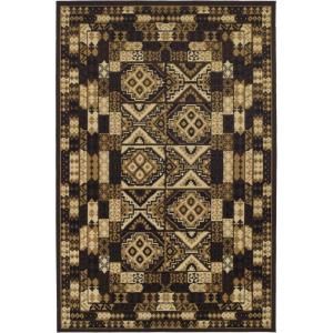 Superior Mosaic Collection Area Rug, Attractive Rug with Jute Backing, Durable and Beautiful Woven Structure, Abstract Geometric Rug – 2’7″ x 8′(5″ x 48″ (Rectangular))