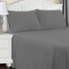 Superior Extra Soft Printed Highest Quality All Season 100% Brushed Cotton Flannel Trellis Bedding Pillowcase Set – Navy Blue Trellis, King Size(Grey)