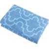Superior Extra Soft Printed Highest Quality All Season 100% Brushed Cotton Flannel Trellis Bedding Pillowcase Set – Navy Blue Trellis, King Size(Light Blue Trellis)