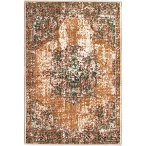 SUPERIOR Indoor Non-Slip Area Rug or Runner, Machine Washable Rugs, Living Room, Bedroom, Kitchen, Dining, Office, Entryway, Hallway, Oriental Floor Decor, Aldrich Collection – 8ft x 10ft , Ivory(1’7″ x 2’1″ (Rectangular))