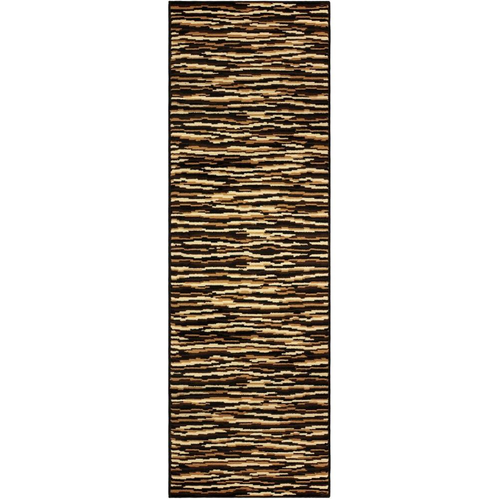 imageSuperior Indoor Area Rug Plush Soft Rugs for Living Room Bedroom Office Dining Kitchen Floors Modern Aesthetic Geometric Diamond Lattice Floor Decor Abner Collection 27quot x 8 GreyBrown