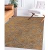 Superior Indoor Area Rug, Plush Soft Rugs for Living Room, Bedroom, Office, Dining, Kitchen Floors, Modern Aesthetic, Geometric Diamond Lattice Floor Decor, Abner Collection, 2’7″ x 8′, Grey(Light Brown)