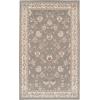 Superior Indoor Area Rug, Jute Backing for Kids or Pets, Entryway, Living Room, Kitchen, Dorm, Bedroom, Hallway, Plush Rugs, Vintage Abstract, Modbury Collection, 5′ x 8′, Black(Slate)