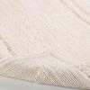 Superior Non-Slip 2 Piece Bath Rug Set, Ultra Plush, Soft, and Absorbent 100% Combed Cotton Pile – Traditional Oval Bath Mat Set, Cream(Cream)
