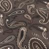 Superior Premium Cotton Flannel Pillowcases, All Season 100% Brushed Cotton Flannel Bedding, Pillowcase Set of 2 , Standard, Paisley Grey(Paisley Charcoal)