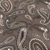 Superior Premium Cotton Flannel Pillowcases, All Season 100% Brushed Cotton Flannel Bedding, Pillowcase Set of 2 , Standard, Paisley Grey(Paisley Grey)