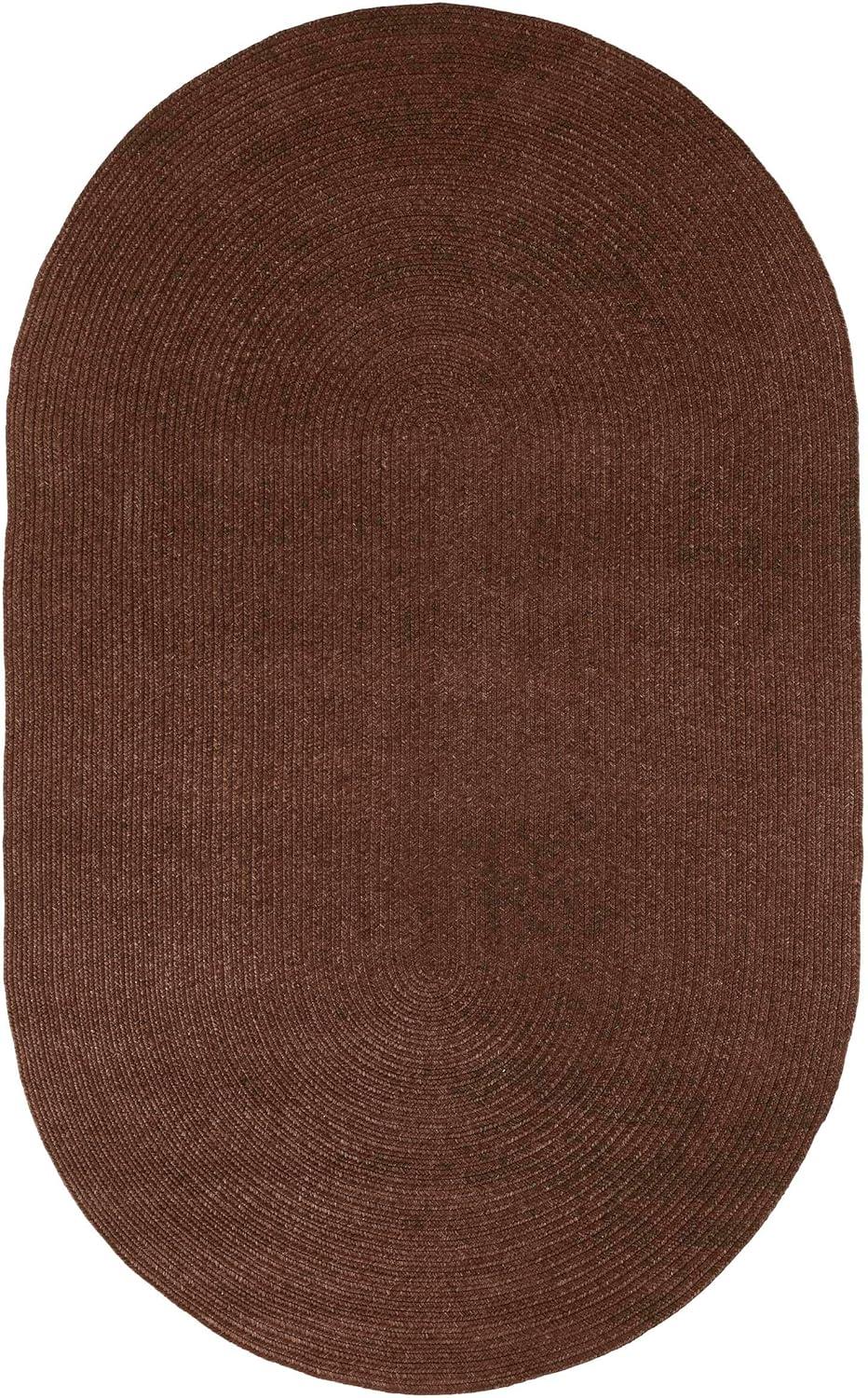 imageSuperior IndoorOutdoor Area Rug Reversible Braided Floor Decor for Living Room Kitchen Patio Front Porch Modern Boho Farmhouse Rugs Hardwood Bedroom Accessories 5 x 8 CharcoalCocoa
