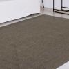 Superior Indoor/Outdoor Area Rug, Reversible Braided Floor Decor for Living Room, Kitchen, Patio, Front Porch, Modern Boho Farmhouse Rugs, Hardwood, Bedroom Accessories, 4′ x 6′, Latte