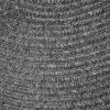 Superior Indoor/Outdoor Area Rug, Reversible Braided Floor Decor for Living Room, Kitchen, Patio, Front Porch, Modern Boho Farmhouse Rugs, Hardwood, Bedroom Accessories, 5′ x 8′, Charcoal(Charcoal)