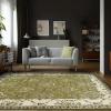 SUPERIOR Stratton Collection Area Rug, 8mm Pile Height with Jute Backing, Luxurious French Traditional Aubusson Rug Design, Fashionable and Affordable Woven Rugs, 8′ x 10′