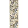 Superior Berrigan Floral Indoor Area Rug for Living Room, Bedroom, Office, Kitchen, Dining, Washable Rugs, Foam Backing, Roselyn Collection, 5′ x 8′, Cream-Beige(2.7′ x 8′)