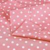 SUPERIOR Percale 300 Thread Count 100% Cotton, Deep Pocket, 5-Piece Split King Bed Sheet Set, Solid, Lilac(Pink)