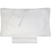 Superior Cotton Percale Deep Pocket Sheet Set, Twin XL, Tan, 4-Pieces(White)