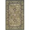 Superior Indoor Area Rug, Jute Backing, Modern Plush Rugs for Entryway, Living Room, Kitchen Floors, Bedroom, Hallway, Office Floor Cover, Classic Floral Rugs, Radcliffe Collection, 5′ x 8′, Green