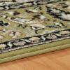 Superior Indoor Area Rug, Jute Backing, Modern Plush Rugs for Entryway, Living Room, Kitchen Floors, Bedroom, Hallway, Office Floor Cover, Classic Floral Rugs, Radcliffe Collection, 5′ x 8′, Green