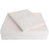 Superior Cotton Percale Deep Pocket Sheet Set, Twin XL, Ivory, 4-Pieces