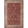 Superior Geometric Medallion Washable Rug, Cotton Backing, Pet & Kid Friendly, Easy Care, Non-Slip Rugs for Entry, Living Room, Kitchen, Bedroom, Low Pile Area Rug, Toucan Collection, 6′ x 9′, Beige