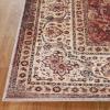 Superior Geometric Medallion Washable Rug, Cotton Backing, Pet & Kid Friendly, Easy Care, Non-Slip Rugs for Entry, Living Room, Kitchen, Bedroom, Low Pile Area Rug, Toucan Collection, 6′ x 9′, Beige
